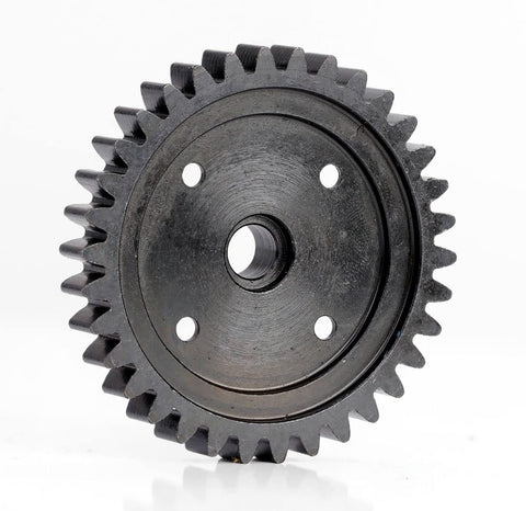Hardened Steel Spur Gear 34T 1.5 Module For Traxxas Sledge CNC Machined Black Oxide Finish 7mm Wide RC Car Upgrade Gear