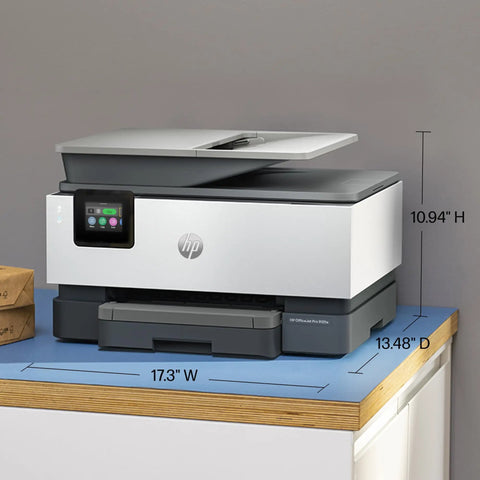 OfficeJet Pro 9125e Wireless All In One Color Inkjet Printer AI Enabled With Scanning Copying Faxing ADF And Duplex Printing