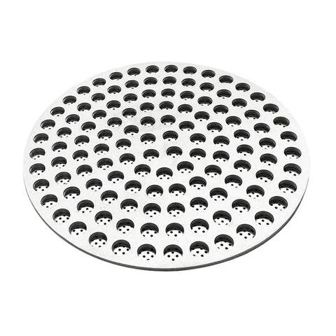 Top Shelf Reusable Espresso Puck Screen Built From Heavy Duty 304 Stainless Steel Fits 51mm 54mm And 58mm Baskets, round dual-layer filter.