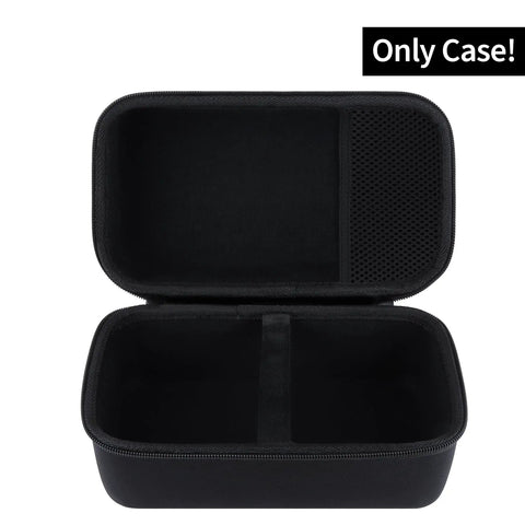 Open Rugged Hard Shell Case for Solix C300 DC Power Bank Station with mesh pocket and built-in straps