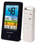 Color Weather Station With Indoor Outdoor Temperature Humidity And Forecast, Daily Highs Lows, Trend Arrows, Wireless Sensor