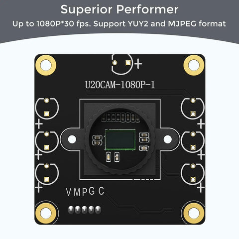 Highly Straightforward Plug And Play 1080P Hd Webcam with camera module and circuit diagram for streaming setup.