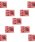 Capacitive Touch Key Module TTP223 1 Channel Sensor For Arduino Projects Self Locking Or Non Locking Compact 15x11mm Pack Of 10