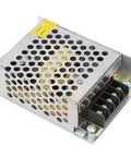 Heavy Duty 12V 2A DC Switching Power Supply Driver for Industrial Equipment and LED Home Lighting Aluminum Alloy Case, Rust Resistant, Durable Build, Reliable Performance, A Real Workhorse for Tough Environments. Ventilated metal-cased 12V 2A power supply with terminal block