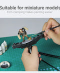 Large Magnetic Base Miniature Painting Handle With Stable Clamp For 50mm To 140mm Bases, Ergonomic Grip Workhorse For Large Minis