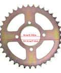 44 Inch Rear Axle Shaft Kit With Chain Sprocket Brake Disc Pillow Block Wheel Hub For ATV Quad Go Kart Golf Cart Replacement Upgrade Durable And Sturdy Heavy Duty Build - chain sprocket