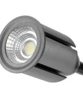 Close-up of 12W LED Desk Lamp With Magnetic Base And Adjustable Gooseneck for Sewing Machine Workbenches CNC Machines showcasing LED light source.