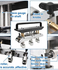 Features of Heavy Duty Three Station Roller Bender For Metal Roofing Materials Bends 0 To 90 Degrees Handles 0.3 To 1.0 mm Metal Plates