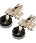 Heavy Duty 26mm Glass Door Hinge For Cabinets And Wine Display Cases Built To Last Fixed Type with black and silver iron