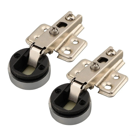 Heavy Duty 26mm Glass Door Hinge For Cabinets And Wine Display Cases Built To Last Fixed Type with black and silver iron
