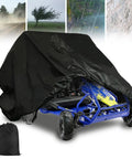 Go Kart Cover Universal Fit For 2 Seater Go Karts 67 X 45 X 4 Inches Weatherproof Waterproof Windproof Outdoor Storage