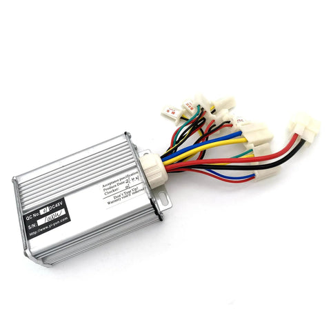 Ultra Quiet 48V 1000W Brushed Motor Controller For Electric Bikes And Scooters Easy Install Speed Box Module With Durable Zinc Alloy Housing Smooth Throttle Response For E Bikes