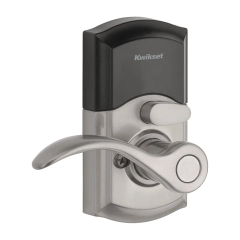 SmartCode 955 Pembroke Keypad Lever For Light Commercial Doors Keyless Entry Durable High Traffic Ready Satin Nickel Finish