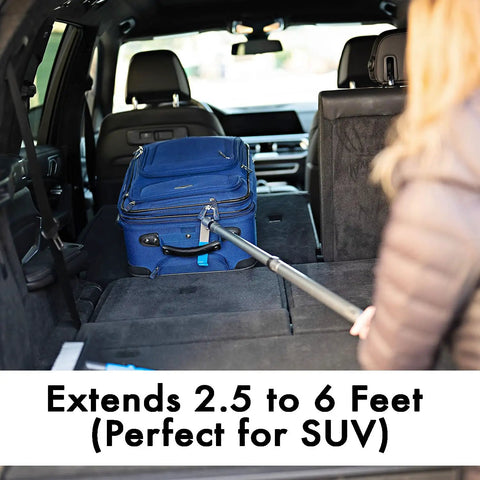 6 Ft Truck Cargo Retriever Extendable Grabber Reach Tool For Trucks SUVs RVs Boats And More With 110 Pound Pull And Rust Resistant Aluminum And Stainless Steel Construction