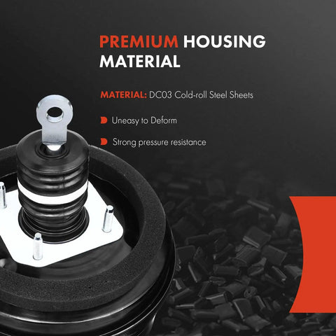 Premium housing material detail of Heavy Duty Vacuum Brake Booster For Dodge Durango And Jeep Grand Cherokee 2011 2015.