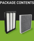Package contents of Engine Air Filter And Cabin Filter Combo Set For Hyundai Tucson 2016 2021 And Kia Sportage 2017 2022