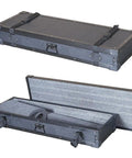 Economy Keyboard Case For Roland FA06 61 Key Music Workstation with durable plywood, ATA flight ready, heavy-duty latches open