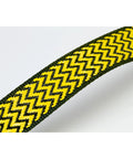 Close-up of Dyneema webbing from 11-Foot Baseline Web Self-Retracting Lifeline With Aluminum Housing And Swivel Top, Carabiner Included.