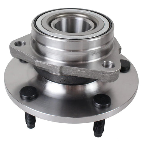 Front Wheel Hub Bearing Assembly 515006 For Dodge Ram 1500 1994 1999 4x4 With 5 Lugs Non ABS Front Pair Replacement Kit