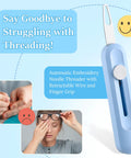 2 Pack Needle Threaders For Hand Sewing And Embroidery No Fuss Automatic Threader For Floss Yarn And Sewing Machine