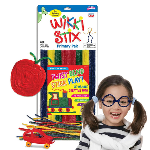Kids Arts And Crafts Triple Play Pack Non Toxic Waxed Yarn Fidget Toy Reusable Molding And Sculpting Playset American Made