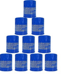 Honda Oil Filter 10 Pack For GX610 GX620 GX630 GX660 GX670 GX690 Engines Replacement Parts stacked in a pyramid shape