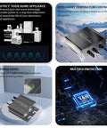 Efficient 180W MPPT Grid Tie Micro Inverter Kickstarts Your Solar Panels Into Dead Simple Home Power with LED indicators.
