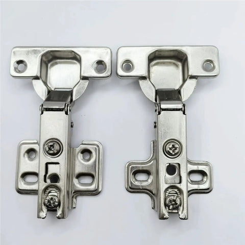 10 Piece 26mm Cup Cabinet Hinges Provide Silky Smooth Action On Thin Doors Via Hidden Hydraulic Soft Close Mechanisms featuring two durable metal hinges.
