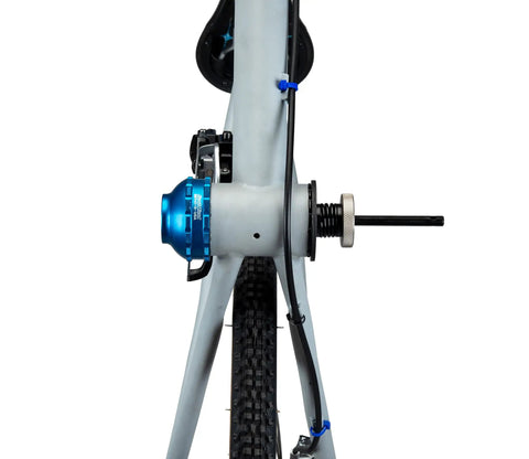 Bottom Bracket Retaining System With Double Sided Adapter Nut For Cartridge BBs mounted on bicycle frame