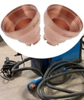 2 Pack Drag Shield Replacement 770799 249930 For Miller Spectrum 375 XTREME XT30 Torch And Spectrum 625 XTREME XT40 Plasma Cutter Built Tough Easy Install OEM Listed Upgrade, copper shield set