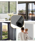 Pet Proof Fiberglass Window Screen Mesh Roll 36 Inch By 50 Feet DIY Replacement Netting for windows, doors, and patios