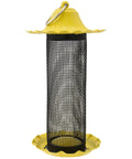 Yellow Bird Feeder Built To Last In All Weather Durable High Density Plastic No Fuss Easy Fill And Clean With Wide Opening.