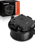 Front Hvac Heater Blower Motor With Fan Cage For Buick Enclave Cadillac Xt5 Xt6 Chevrolet Blazer Traverse Gmc Acadia showing motor assembly and packaging.