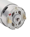 Dual Pack 550 24V Electric Motor For Kids Ride On Cars, High Speed RS550 24 Volt Motor with metal housing, close-up view