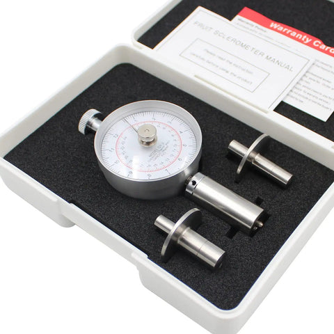 Fruit Hardness Tester Penetrometer GY3 Sclerometer Gauge for measuring fruit maturity in foam case with metal components