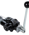 18 GPM Hydraulic Log Splitter Valve With Auto Return Detent And Relief Control Lever, 3000 PSI, Beefy Heavy Duty Metal Build For Rugged Wood Splitting Tasks