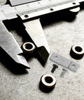 10 Sets Vernier Caliper Clamp Plate Set With 9mm Hole Spacing Metal Dial Caliper Spare Parts Kit With Screws DIY Quick Repair Upgrade For Precision Measuring Tools Pro Grade, metal caliper clamp plate and screws on vernier caliper