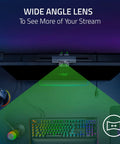 Premium 1440P 60 Fps Webcam With Lightning Fast Auto Focus For Seamless Streaming And Dope Video Calls Straight Up Game Changer USB plug and play camera with wide angle lens.