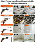 Ultra Powerful 2500W Handheld Steam Cleaner Fast Heat Up In Just 15 Seconds High Pressure 4.5 Bar Hot Steamer for tough grime.