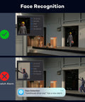 All In One 16 Channel 4K PoE Security Camera System With Face Recognition And AcuSearch AI Detection demonstrated in warehouse scenario