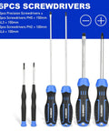 6 piece screwdriver set included in the 24 Piece Home Tool Kit With Hammer Screwdrivers Pliers Wrench Set And Storage Bag Everyday DIY Gear For Quick Home Repairs Handy Homeowner Must Have For Any Project.