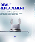 Two Pack Dryer Thermal Fuse That Fits Whirlpool Maytag Roper Kenmore KitchenAid Dryers Replaces AP3094244 3399848 AH334299 279816