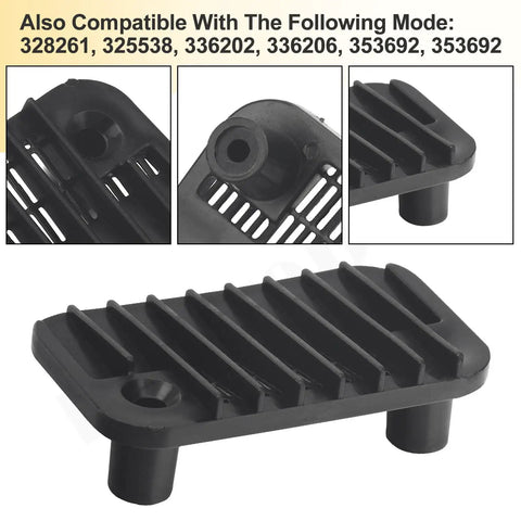 Close-up of the Two Pack Durable Gearcase Water Inlet Screen Replacement For Evinrude Johnson Outboard Motors 336206 0336206 0766468