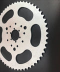 High Performance 56 Tooth Chain Sprocket With Three Hole Six Hole Nine Pattern For 415 And 415H Chain On Gas Motorized Bicycle Fits Rear Hub Adapter And Installation Kit 228mm Long 4mm Thick 37mm Center Bore