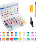 Heavy Duty Auto Fuse Assortment Kit With Slick Tester And Tough Puller, Complete Car Fuse Pack for Standard Mini Low Profile Rides, amp ratings 3 to 40