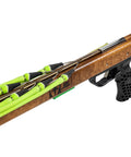 Woody Magnum Speargun For Spearfishing And Freediving Handpicked African Mahogany Barrel Stainless Steel Shaft