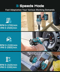 Half Inch Cordless Impact Wrench Beast With 21V Battery, 665 Ft-Lbs Loosening Torque, 3300 IPM, 2400 RPM in use-demo