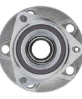 5-Stud Rear Wheel Bearing Hubs Assembly For VW Tiguan Q3 Arteon Taos TT Quattro - 2016 To 2024 AWD And FWD Fits, front view