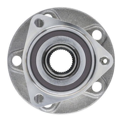 5-Stud Rear Wheel Bearing Hubs Assembly For VW Tiguan Q3 Arteon Taos TT Quattro - 2016 To 2024 AWD And FWD Fits, front view