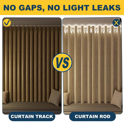 Heavy Duty Retractable Curtain Track System For Ceiling Or Wall Mount Aluminum With Silent Rollers Adjustable 3.3ft To 5.9ft Includes Complete Installation Kit in room divider comparison